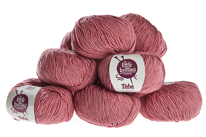 100 Extra Fine Merino Wool damask rose 50g [rose050] The Little