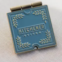 Kitchener Stitch Pin (badge)